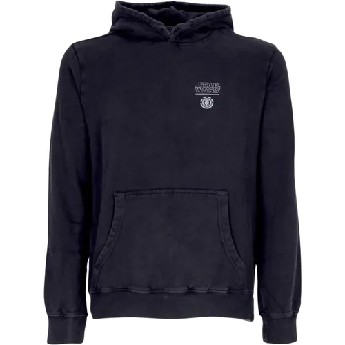 Yoda Star Wars Hoodie Schwarz , Herren, Größe: L - Element - Modalova