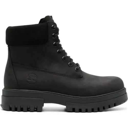 Schwarze Premium-Stiefel , Herren, Größe: 42 EU - Timberland - Modalova