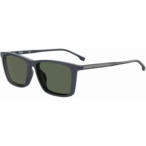 Frame Green Lens Sunglasses , unisex, Sizes: 56 MM - Boss - Modalova