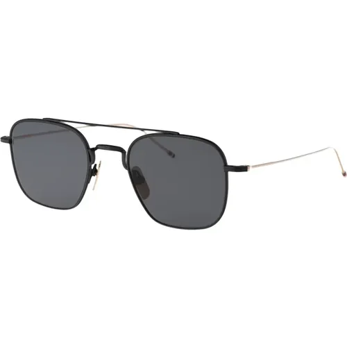 Stylische Sonnenbrille mit einzigartigem Design , Damen, Größe: 50 MM - Thom Browne - Modalova