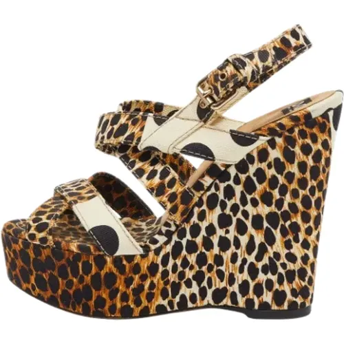 Pre-owned Canvas sandals , Damen, Größe: 39 EU - Dolce & Gabbana Pre-owned - Modalova