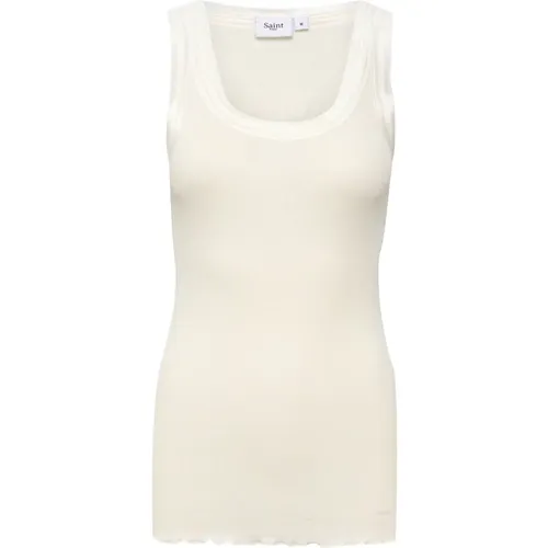 Ruffled Edge Tank Top Saint Tropez - Saint Tropez - Modalova