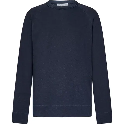 Blaues Sweatshirt Aw24 Stilvolle Herrenbekleidung , Herren, Größe: L - James Perse - Modalova