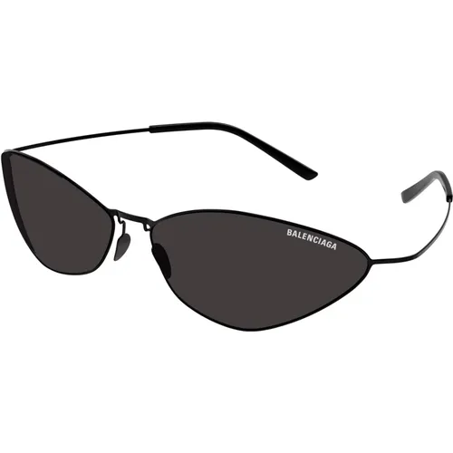 Stylische Sonnenbrille Schwarz Bb0350S , unisex, Größe: 68 MM - Balenciaga - Modalova