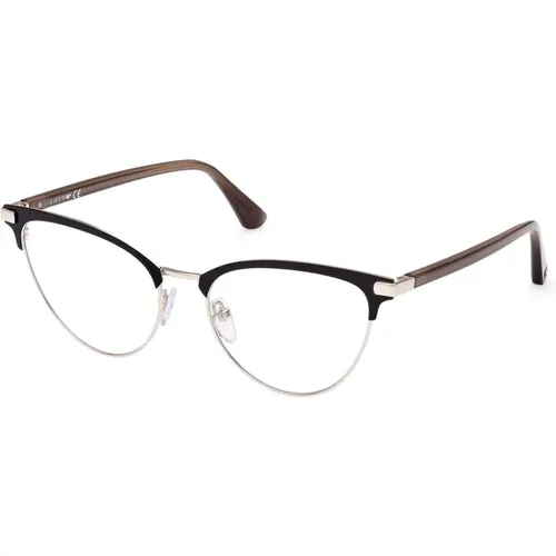Shiny Black Sunglasses Frames , female, Sizes: 54 MM - WEB Eyewear - Modalova