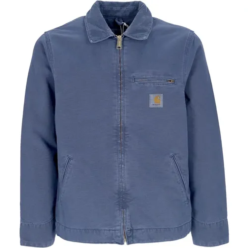 Detroit Jacke Storm Blau Stilvolle Leichtgewicht - Carhartt WIP - Modalova