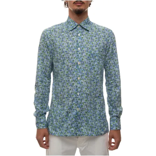 Casual Shirt , male, Sizes: L - Kiton - Modalova