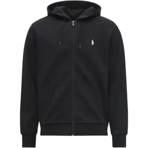 Double-Knit Full-Zip Hoodie Jacket , male, Sizes: 2XL, L, S, XL, M, XS - Polo Ralph Lauren - Modalova