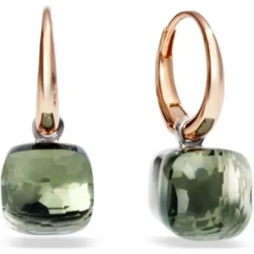 Elevate Your Style with Stunning Nudo Petit Earrings , female, Sizes: ONE SIZE - Pomellato - Modalova
