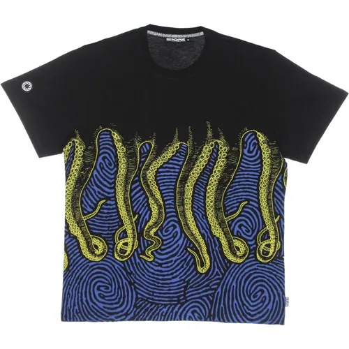 Tentacles Logo Herren T-Shirt - Octopus - Modalova