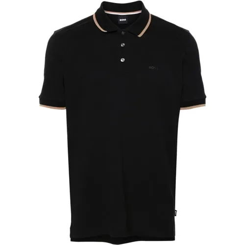 Parlay Polo Shirt Cotton Pique , male, Sizes: L, M - Hugo Boss - Modalova