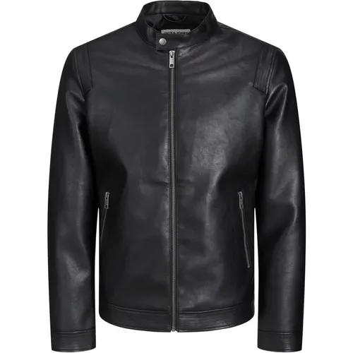 Rocky Bikerjacke mit Reißverschluss , Herren, Größe: 2XL - jack & jones - Modalova