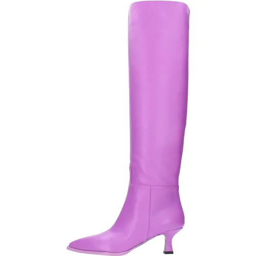 Stiefel Fuchsia , Damen, Größe: 39 EU - 3JUIN - Modalova