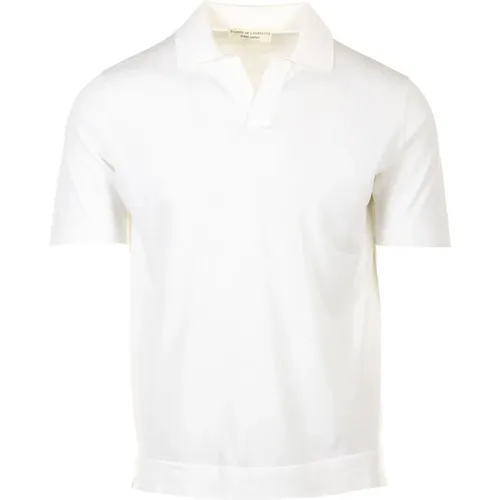 Weiße Skipper Polo T-shirts , Herren, Größe: 3XL - Filippo De Laurentiis - Modalova