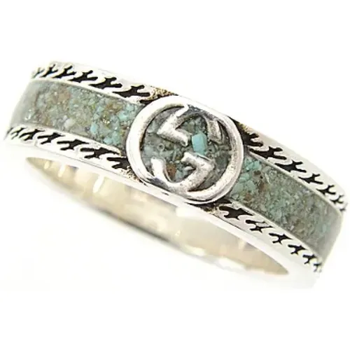 Pre-owned Metal rings , female, Sizes: ONE SIZE - Gucci Vintage - Modalova