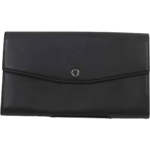 Pre-owned Leather wallets , female, Sizes: ONE SIZE - Bvlgari Vintage - Modalova