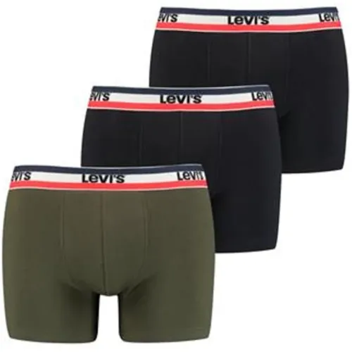 Levi's, Sportswear Logo Boxer Briefs 3-Pack , Herren, Größe: M - Levis - Modalova