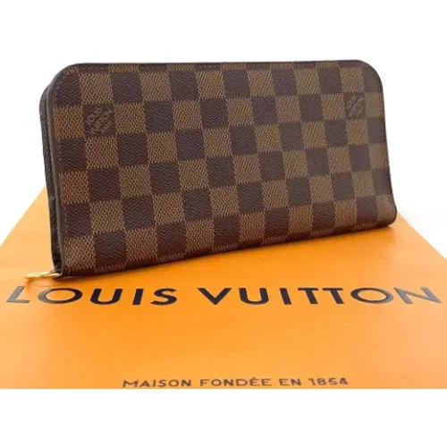 Pre-owned Canvas wallets , female, Sizes: ONE SIZE - Louis Vuitton Vintage - Modalova