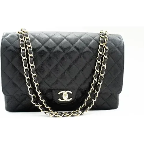 Pre-owned Leather chanel-bags , female, Sizes: ONE SIZE - Chanel Vintage - Modalova