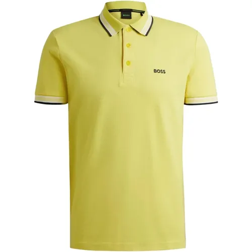 Polo Shirt Klassischer Stil Komfort , Herren, Größe: M - Boss - Modalova