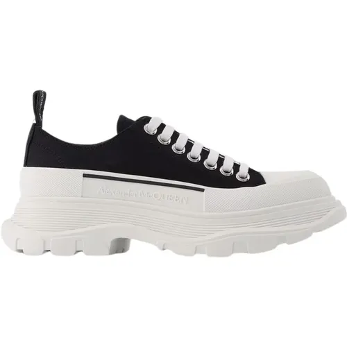 Tread Slick Sneakers - /White - Leather , female, Sizes: 10 UK - alexander mcqueen - Modalova