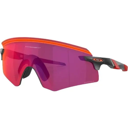 Sunglasses Prizm Road Matte Wraparound , male, Sizes: ONE SIZE - Oakley - Modalova