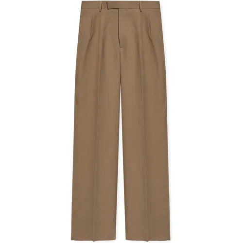 Trousers Loose Fit Aw23 , male, Sizes: M - Gucci - Modalova