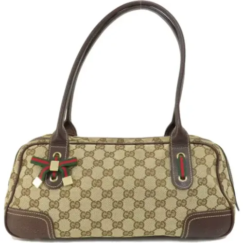 Pre-owned Canvas handbags , female, Sizes: ONE SIZE - Gucci Vintage - Modalova