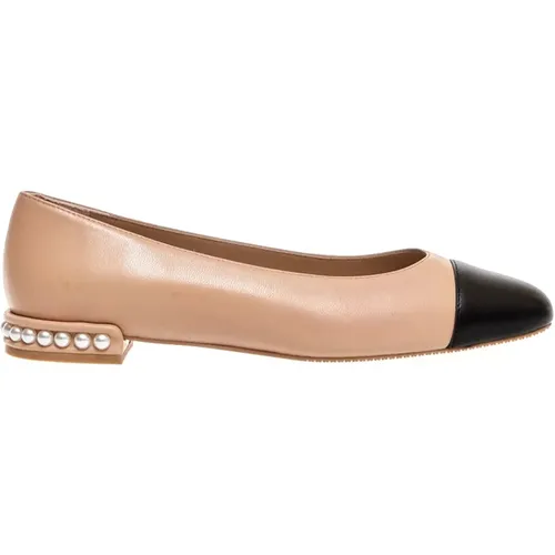 Womens Shoes Ballerinas Nero Aw23 , female, Sizes: 4 UK, 4 1/2 UK, 3 UK - Stuart Weitzman - Modalova