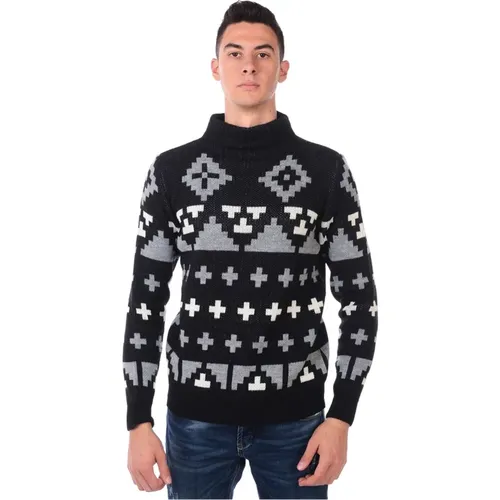 Shuffles Pullover Sweater , Herren, Größe: XL - Daniele Alessandrini - Modalova