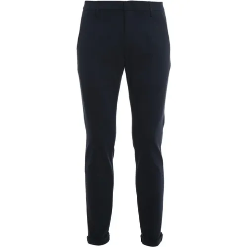 Slim-Fit Stylish Trousers for Men , male, Sizes: W30, W38, W32, W31, W33, W36, W34, W35, W40 - Dondup - Modalova