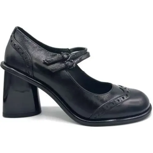 Leather English Style Shoe , female, Sizes: 5 UK, 3 UK, 6 UK, 2 UK, 4 UK, 7 UK - Jeannot - Modalova