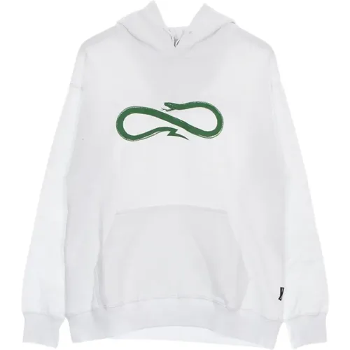 Grüner Logo Hoodie Leichter Sweatshirt , Herren, Größe: XL - Propaganda - Modalova