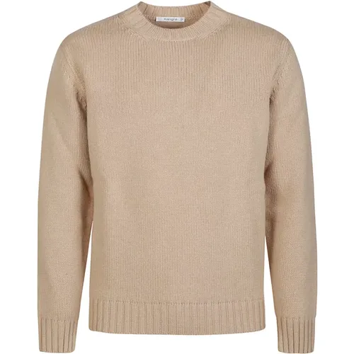 Biscotto Basic Round Neck Sweater , male, Sizes: L, XL, M, 2XL - Kangra - Modalova