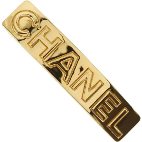 Pre-owned Metal hair-accessories , female, Sizes: ONE SIZE - Chanel Vintage - Modalova