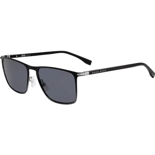 Grey Sunglasses , male, Sizes: 56 MM - Hugo Boss - Modalova