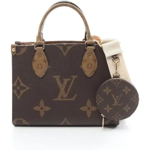 Pre-owned Canvas handbags , female, Sizes: ONE SIZE - Louis Vuitton Vintage - Modalova