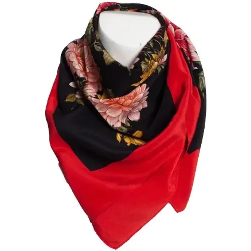 Pre-owned Silk scarves , female, Sizes: ONE SIZE - Gucci Vintage - Modalova