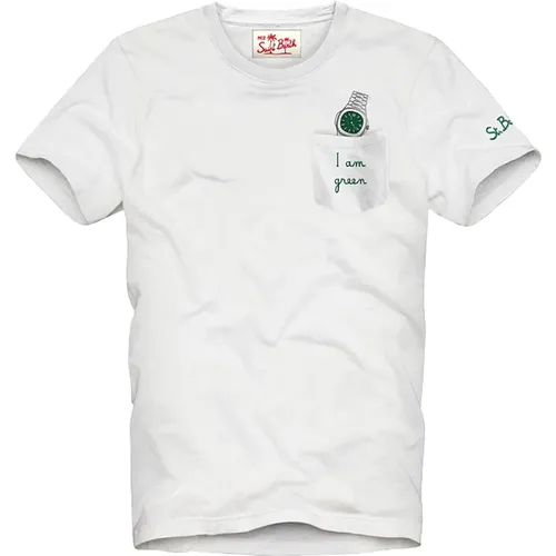T-Shirts , Herren, Größe: 2XL - MC2 Saint Barth - Modalova