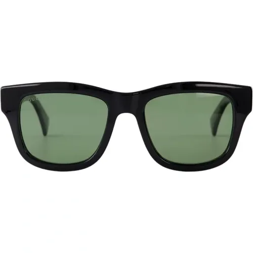 Rectangular -Green Sunglasses , female, Sizes: ONE SIZE - Gucci - Modalova