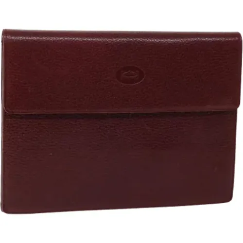 Pre-owned Leather wallets , female, Sizes: ONE SIZE - Cartier Vintage - Modalova