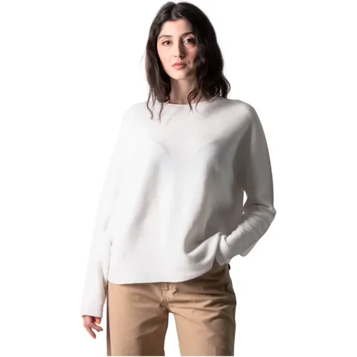 Offwhite Pullover for Modern Woman , female, Sizes: S, L, M, XS - drykorn - Modalova