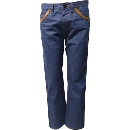 Pre-owned Cotton jeans , male, Sizes: S - Prada Vintage - Modalova