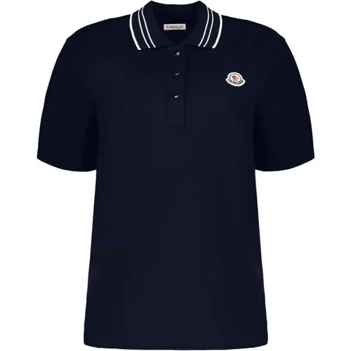 Polo T-Shirt mit lockerer Passform - Moncler - Modalova