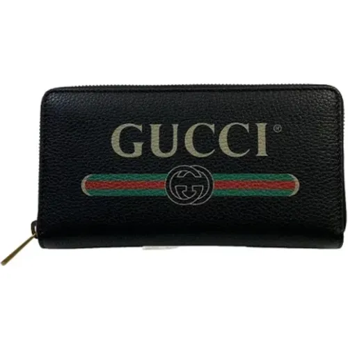 Pre-owned Leather wallets , female, Sizes: ONE SIZE - Gucci Vintage - Modalova