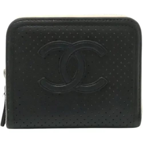 Pre-owned Leather wallets , female, Sizes: ONE SIZE - Chanel Vintage - Modalova