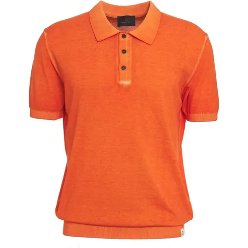 Italian Polo Shirt with Logo Details , male, Sizes: XL, 2XL, L - Peuterey - Modalova