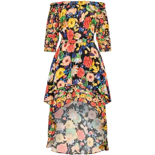 Elegant Midi Dress , female, Sizes: L, M - Desigual - Modalova