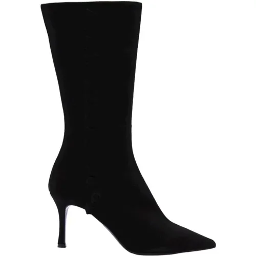 Heeled Boots , female, Sizes: 7 UK, 6 UK - Enzo Di Martino - Modalova
