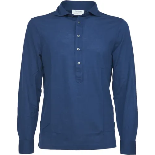 Polo Shirt , male, Sizes: 3XL - Gran Sasso - Modalova
